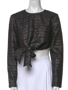 Atoir The Velocity Crop Black Glisten L/12